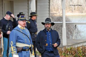 Grant and Buckner at Ft. Donelson ceremony, 2013 #20