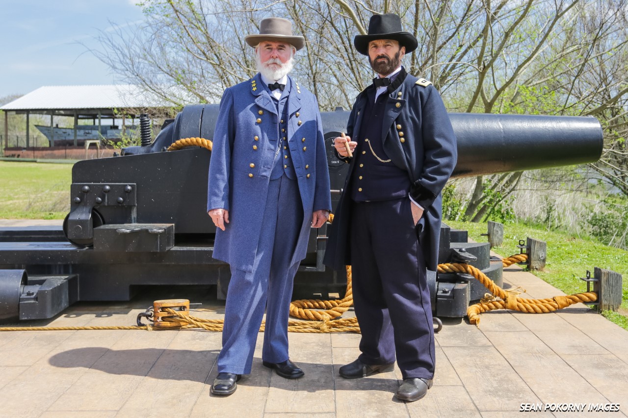 Generals Grant and Lee to Appear at the National Civil War Naval Museum on March 18th-19th, 2023 @ National Civil War Naval Museum